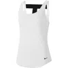 Nike Dri-fit Victory T-shirt White/black Cj2363-100 Women's In White