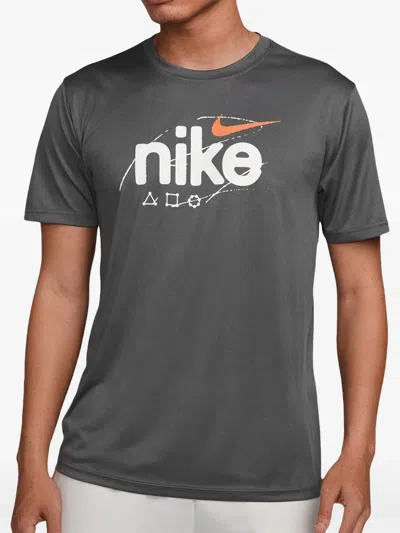 Nike Dri-fit Wild Clash "iron Grey" Training T-shirt