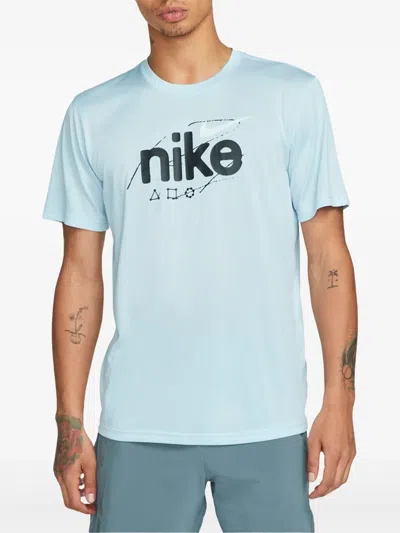Nike Dri-fit Wild Clash "sky Blue" T-shirt