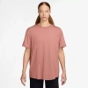 Nike Dri-fit Womens Crew Neck Short Sleeve Quick Dry Active T-shirt In Pink