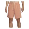 Nike Dri-fit Woven Shorts 'amber Brown' In Nude