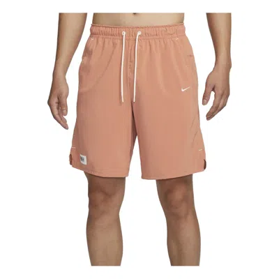 Nike Dri-fit Woven Shorts 'amber Brown' In Nude