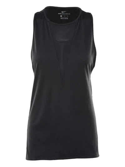 Nike Dri-fit Zonal Tank Top In Black