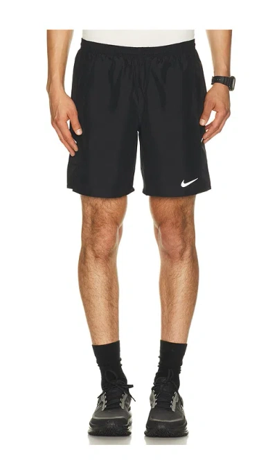 Nike Dri-fit 7 2-in-1 Running Shorts In Black