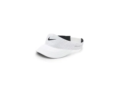 Nike Dri-fit Adv Ace Tennis Visor Casual Visor White/anthracite/black: Lg/xl
