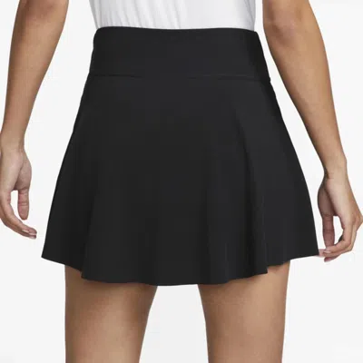 Nike Dri-fit Advantage Tennis Skirt Women Black Strech Built In Shorts Dsgl293