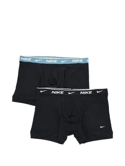 Nike Dri-fit Boxers (set Of Two) In Black