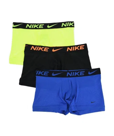 Nike Dri-fit Boxers With Logo Elastic Waistband 3-pack In Multicolor