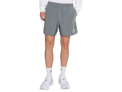 Nike Dri-fit Challenger 5 Brief-lined Shorts In Gold