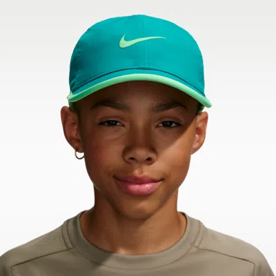 Nike Dri-fit Club Kids' Unstructured Featherlight Cap In Blue