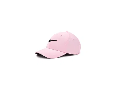 Nike Dri-fit Club Structured Swoosh Cap Baseball Caps Medium Soft Pink/black: Lg/xl