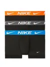 Nike Men's Dri-fit Essential Micro Boxer Briefs (3-pack) In Black