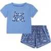 Nike Babies'  Dri-fit Essentials Sprinter Set In Blue