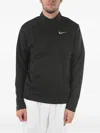 Nike Dri-fit Half-zip Sweatshirt In Black