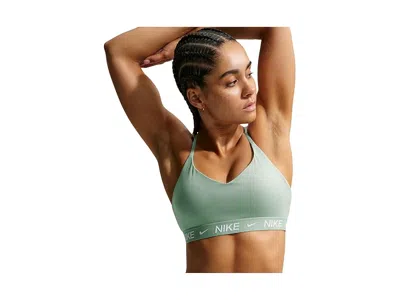 Nike Dri-fit Indy Light Support Bra In Animal Print