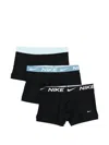 Nike Dri-fit Logo-waistband Boxers In Black