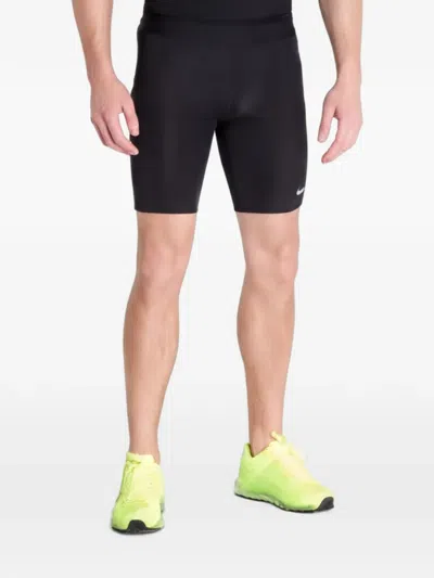 Nike Dri-fit Long Shorts In Black