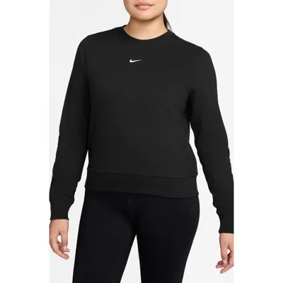 Nike Dri-fit One Long Sleeve Top In Black