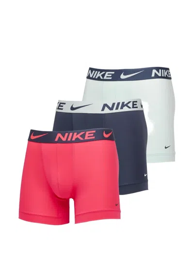 Nike Logo-waistband Boxer Briefs In Multi