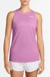 Nike Dri-fit Running Tank In Pink