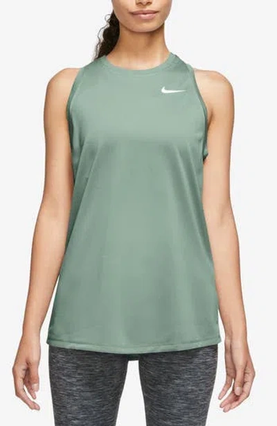 Nike Dri-fit Running Tank In White