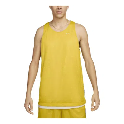 Nike Dri-fit Standard Issue Tank 'yellow'