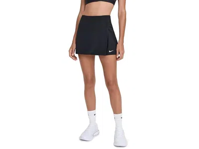 Nike Dri-fit Straight Tennis Skirt In Black