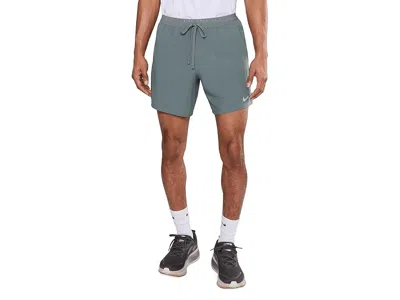 Nike Dri-fit Stride 7 Brief Shorts In Green
