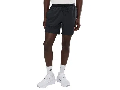 Nike Dri-fit Stride 7 Brief-lined Shorts In Black