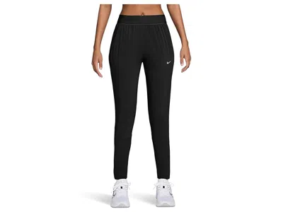 Nike Dri-fit Swift Mid-rise Running Pants In Black