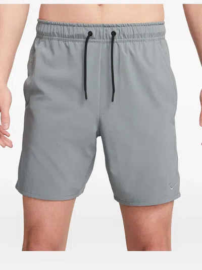 Nike Dri-fit Unlimited Shorts In Gray
