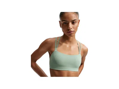 Nike Dri-fit Zenvy Strappy Light Support Padded Sports Bra In Multi