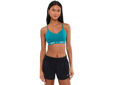 Nike Dri-fittm Indy Light-support Bra Women's Bra Bright Spruce: Xs, Elastane/nylon/polyester In Blue