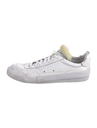 Pre-owned Nike Drop Type Lx Triple White Sneakers