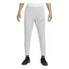 Nike Dry Academy Running Jogger Pant 'sliver' In Gray