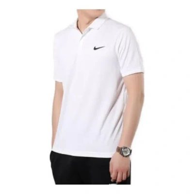 NIKE Nike Dry Victory Golf Polo Shirt 'White'