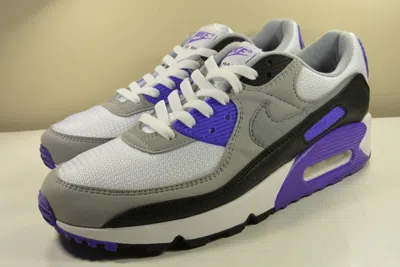Pre-owned Nike Ds  2020 Air Max 90 Og Retro Cd0881 104 Hyper Grape 10 Presto 1 97 95 Plus In White/particle Grey-hyper Grape-black