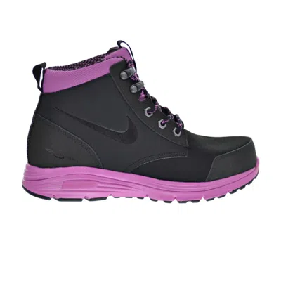 Pre-owned Nike Dual Fusion Jack Boot Gs 'black Viola' | Men's Size 6.5