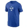 Nike Duke 2-hit Stacked  Men's College T-shirt In Blue