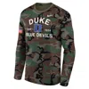 Nike Duke 2025 Military Appreciation Legend  Men's Dri-fit College Long-sleeve T-shirt In Green