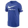Nike Royal Duke Blue Devils Campus Mascot T-shirt In Blue