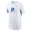 Nike Duke Blue Devils  Men's College T-shirt In White