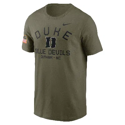 NIKE DUKE BLUE DEVILS MILITARY APPRECIATION TEAM ISSUE  MEN'S DRI-FIT COLLEGE T-SHIRT,1015799226