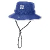 Nike Duke Blue Devils On-field Apex Boonie  Unisex Dri-fit College Bucket Hat In Blue