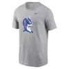 Nike Duke Blue Devils Primetime Evergreen Alternate Logo  Men's College T-shirt In Gray