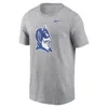 Nike Duke Blue Devils Primetime Evergreen Alternate Logo  Men's College T-shirt In Grey