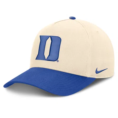 Nike Duke Campus Prep Rise  Men's College A-frame Adjustable Hat In Brown
