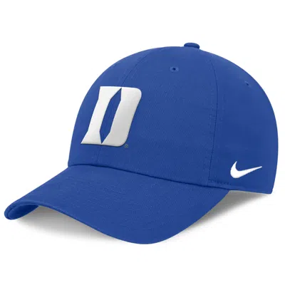 Nike Duke Classic Club  Men's College Adjustable Hat In Blue