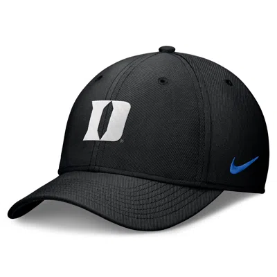 Nike Duke Classic  Men's Dri-fit College Hat In Black