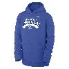 Nike Duke Club Fleece Big Kids' (boys')  College Pullover Hoodie In Blue